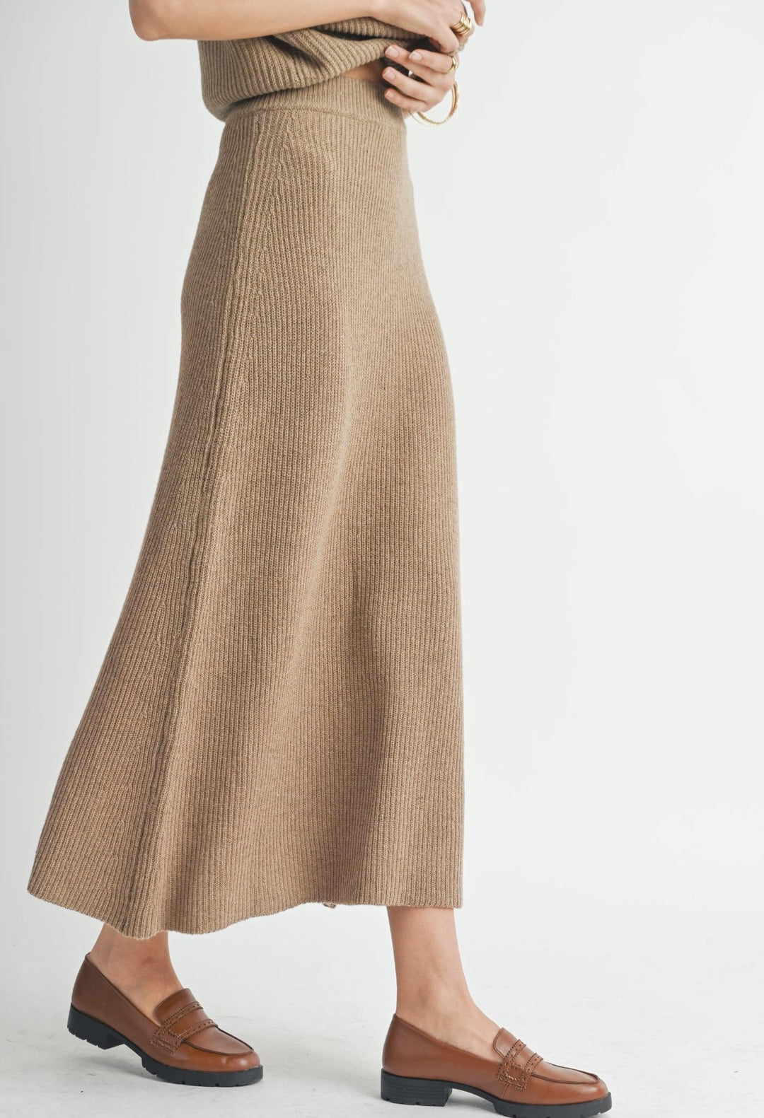 CROSBY MIDI SKIRT