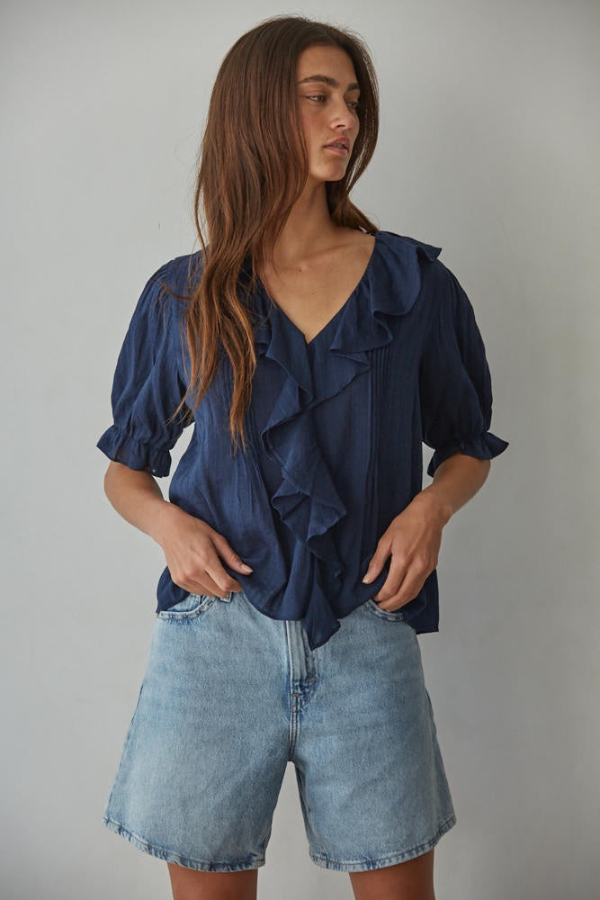 TEMPE RUFFLE TOP
