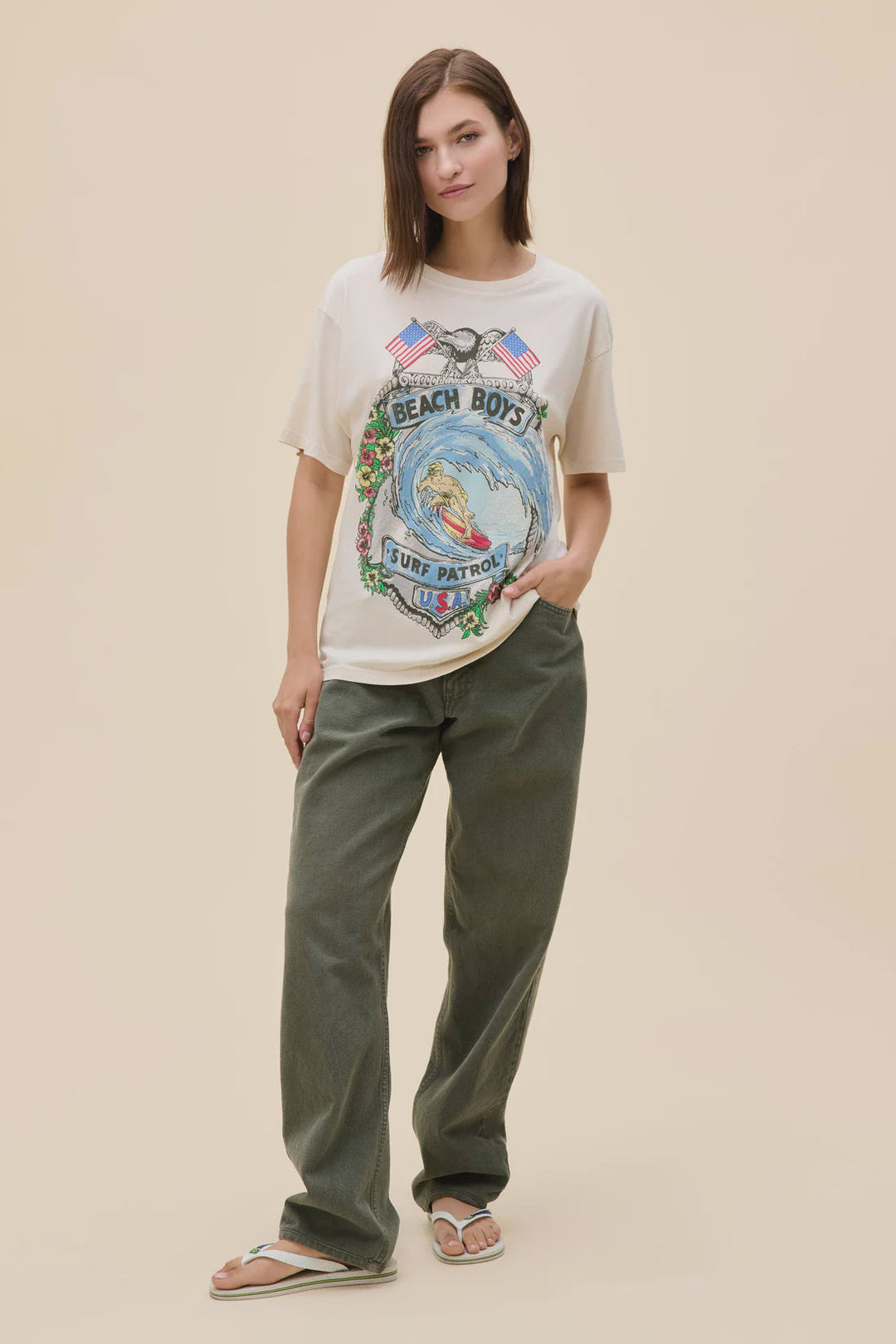 BEACH BOYS SURF PATROL BF TEE