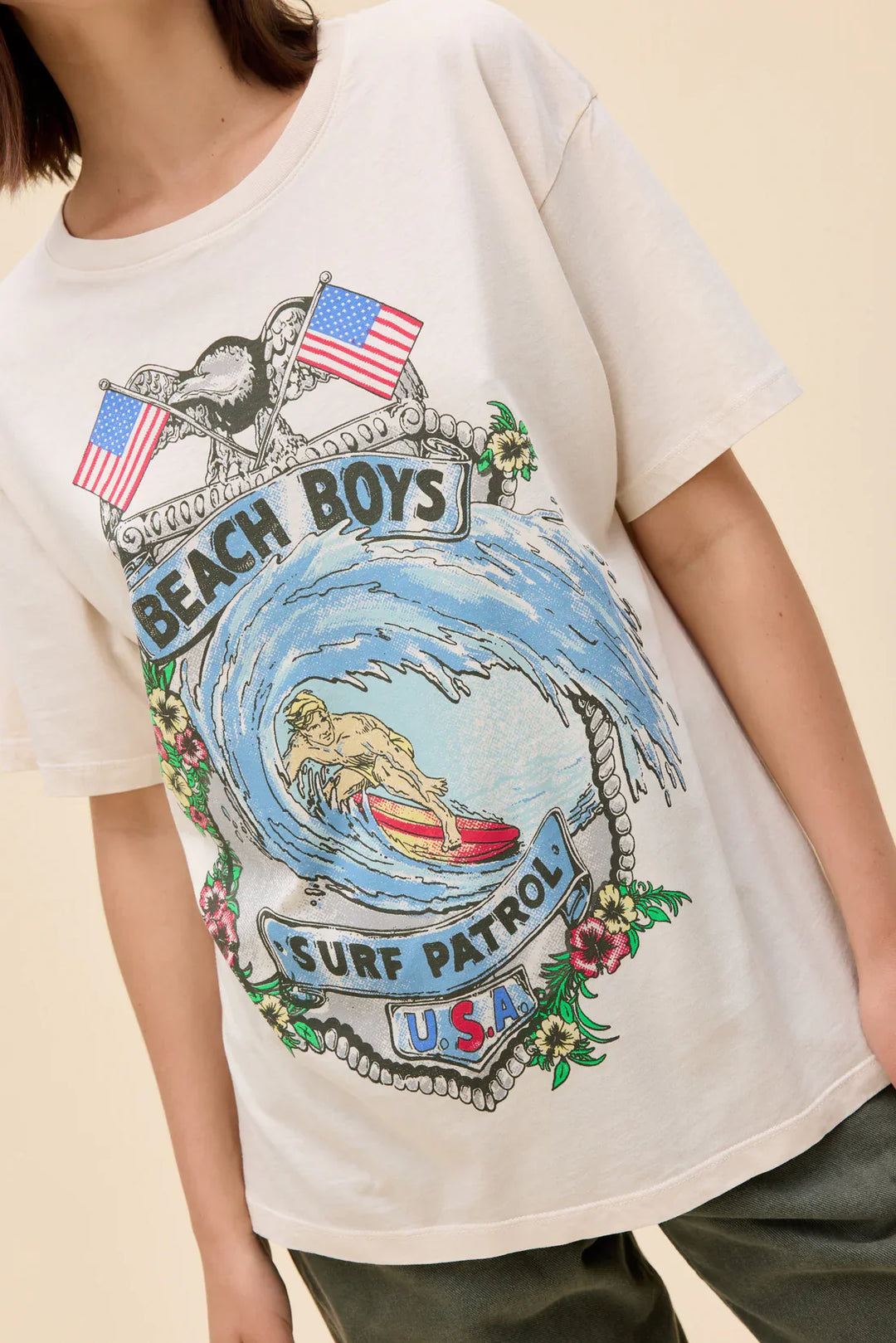 BEACH BOYS SURF PATROL BF TEE