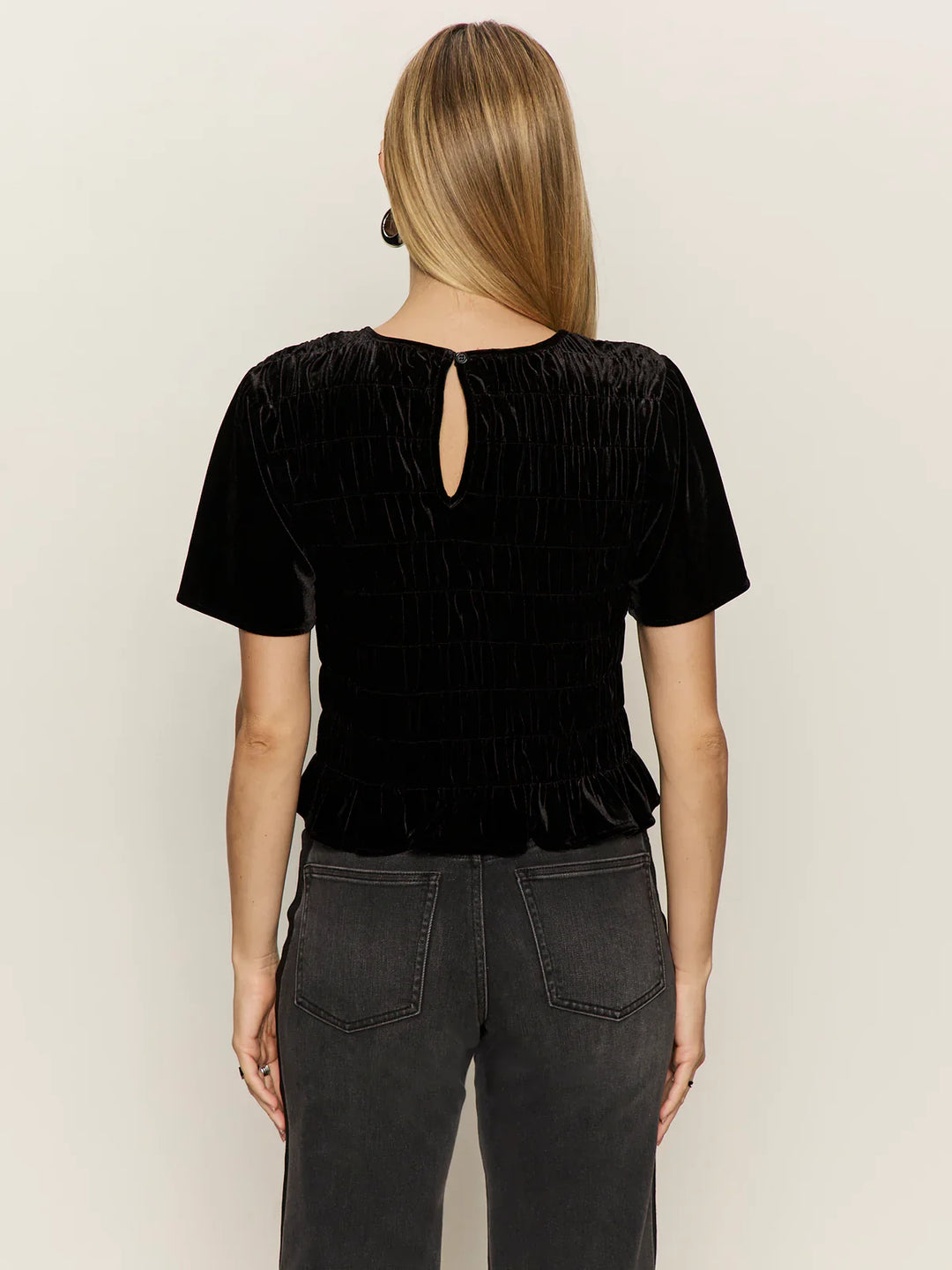 WE BELONG TOGETHER VELVET TOP
