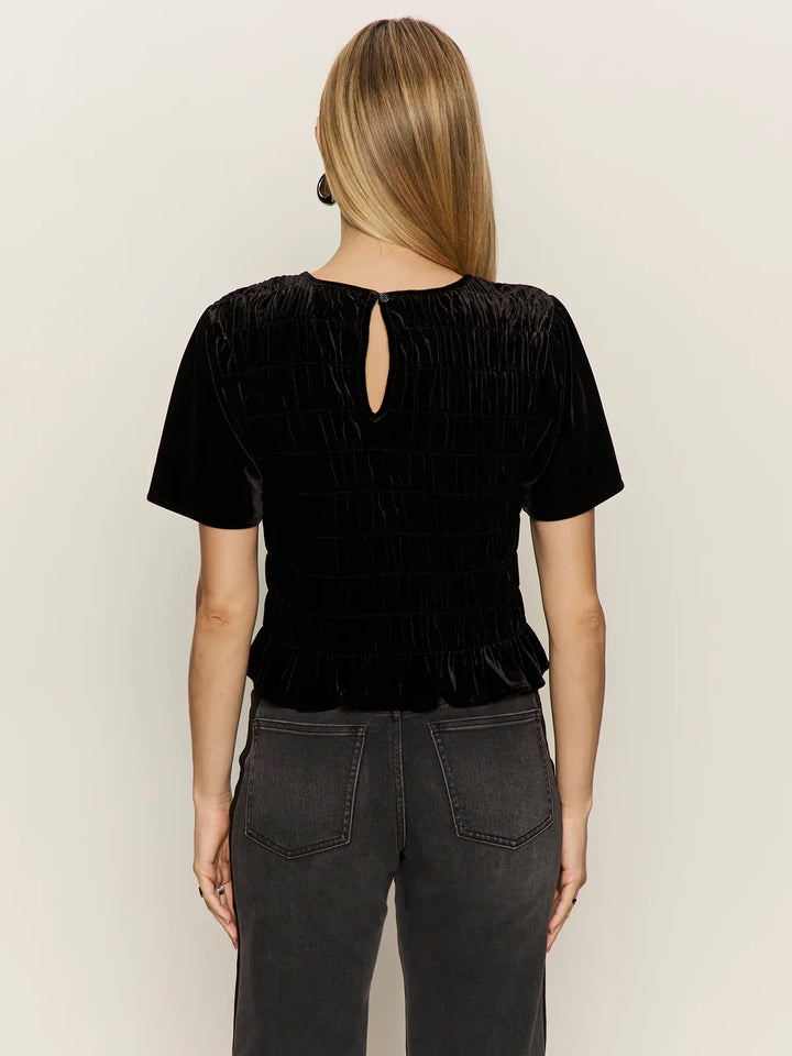 WE BELONG TOGETHER VELVET TOP