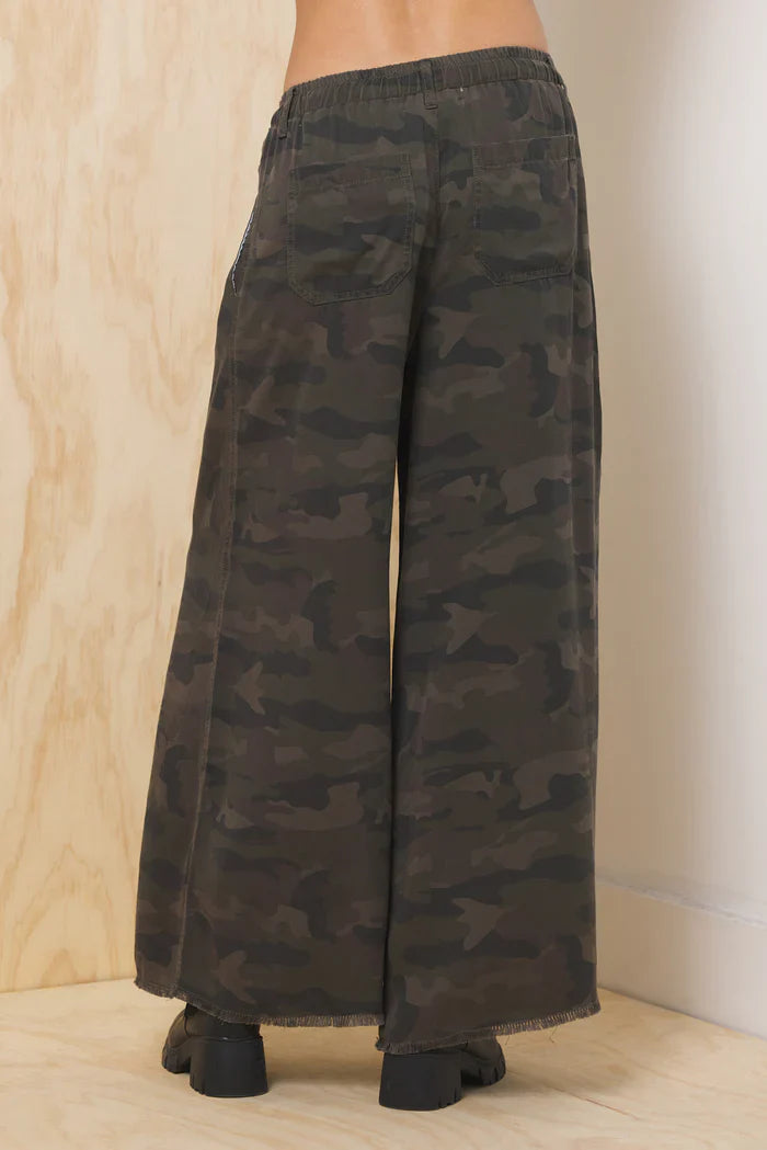 TENCEL WIDE LEG PANT