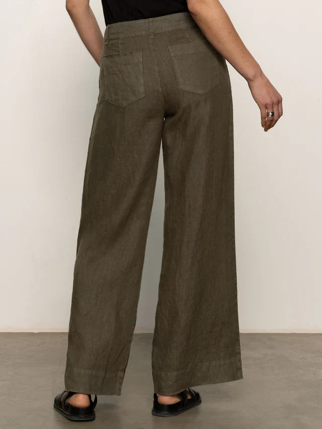 THE LINEN MARINE WIDE LEG