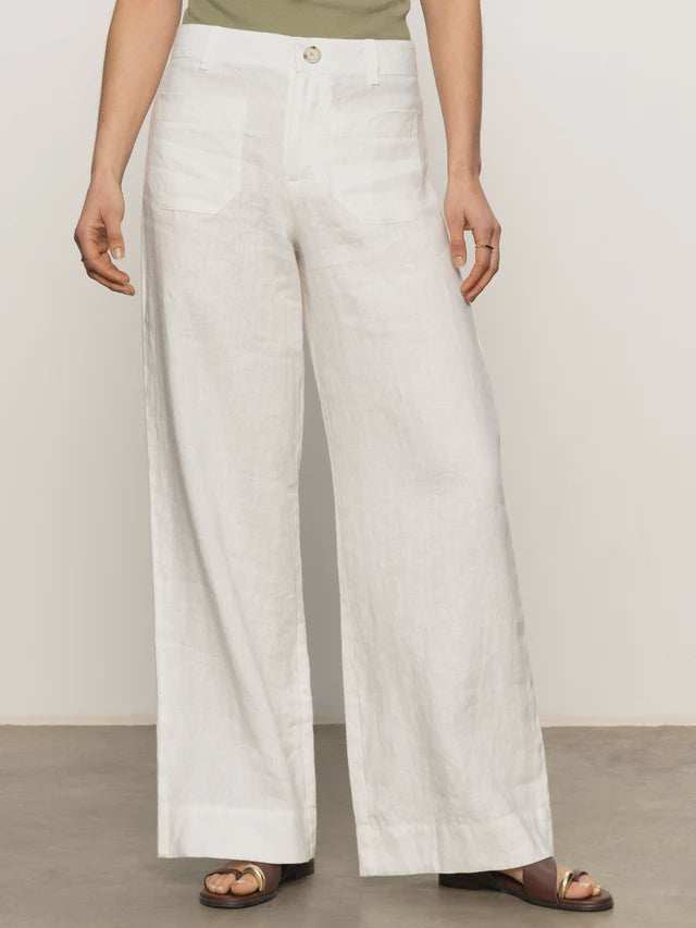 THE LINEN MARINE WIDE LEG