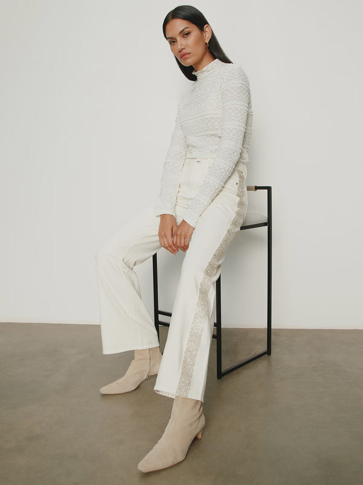 CADENCE SHIMMER STRIPE PANT