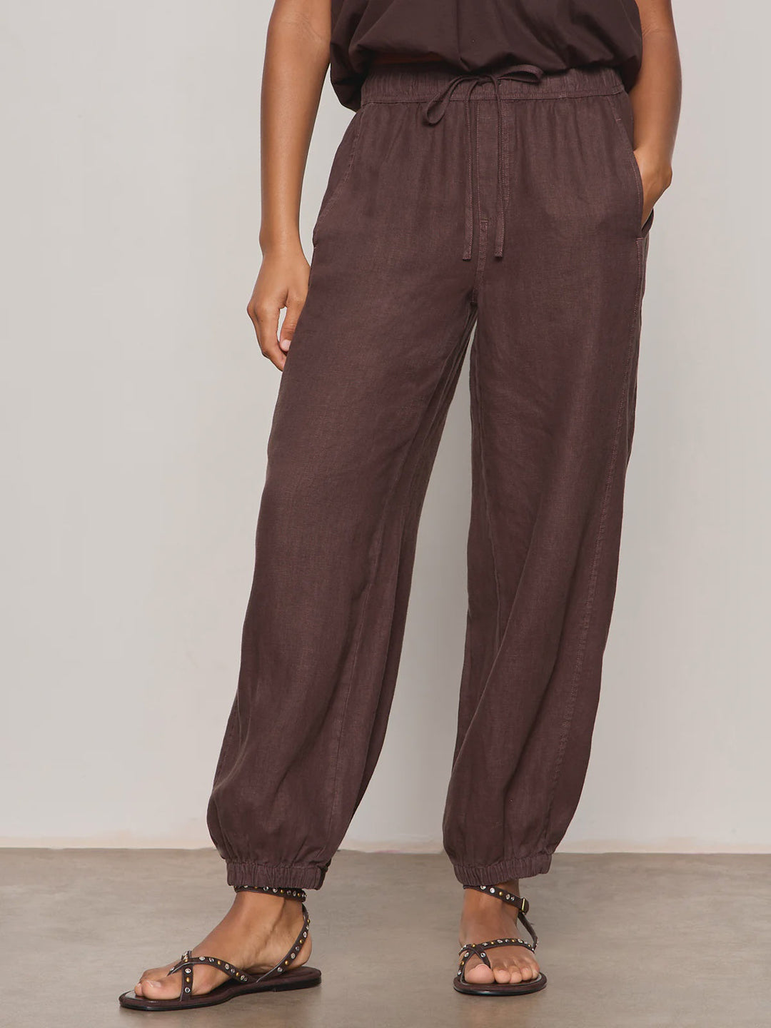 MELODY MICRO LINEN PANT CP