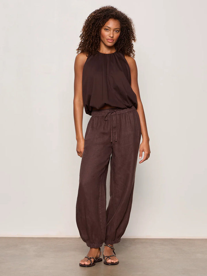 MELODY MICRO LINEN PANT CP