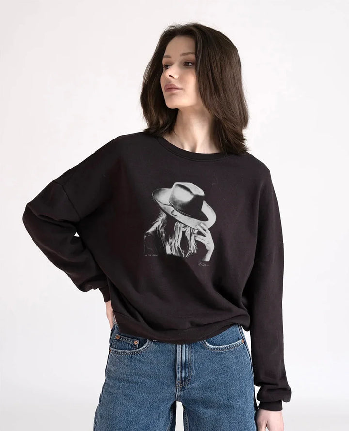 ON THE VERGE COZY SWEATSHIRT