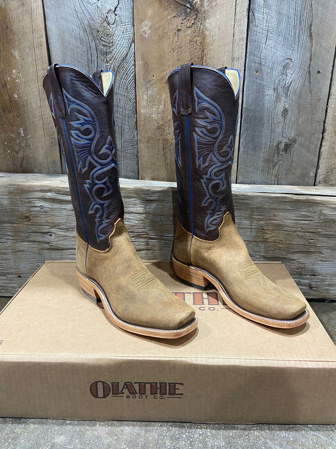 MENS BRAHMA BISON OLATHE BOOTS