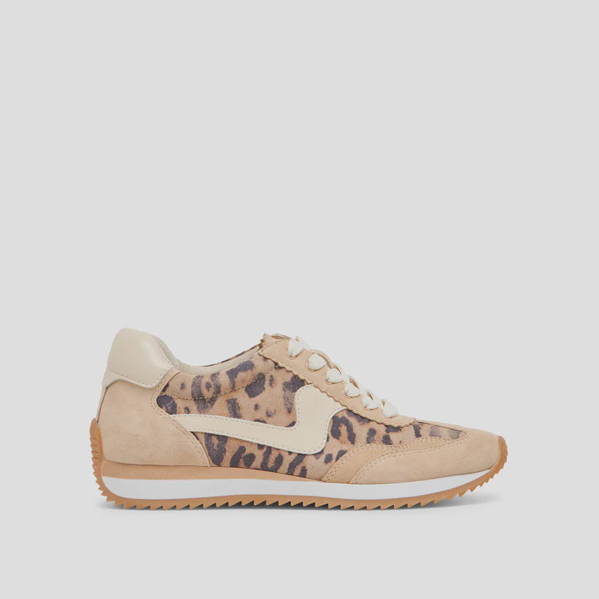 B NOTICED LT LEOPARD SUEDE SNEAKER