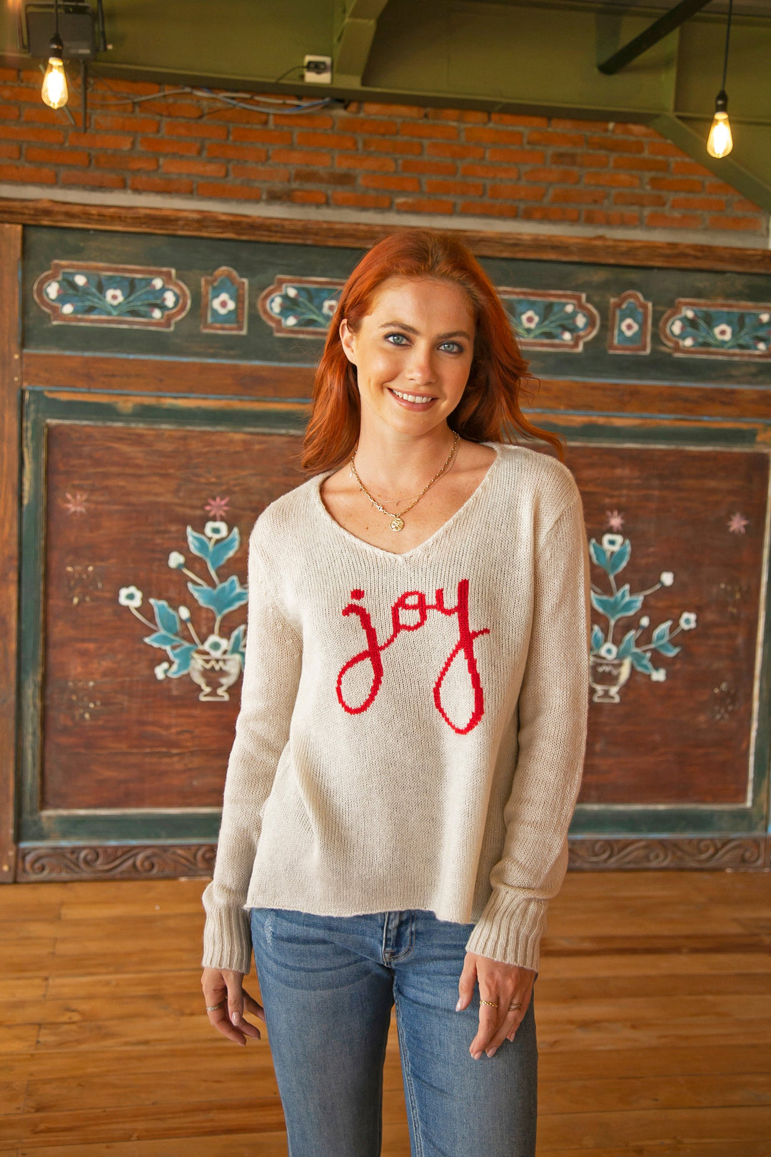 JOY TO THE WORLD SWEATER