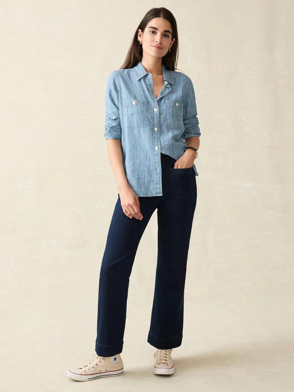 TRIED AND TRUE CHAMBRAY SHIRT