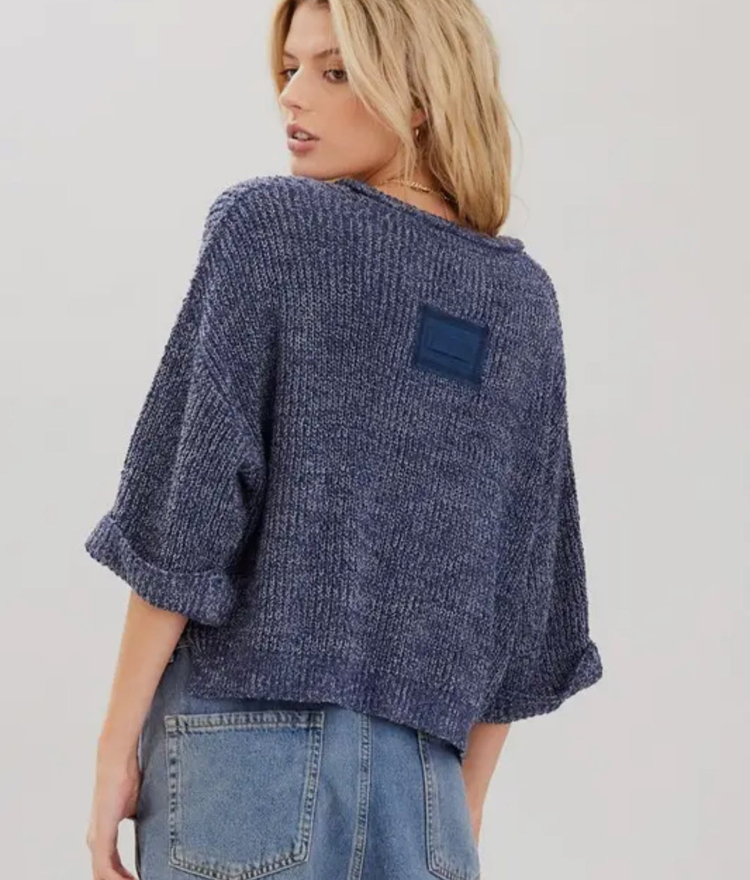 Lana Cropped Sweater Top