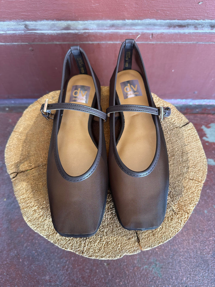 FABES MESH MARY JANE FLAT