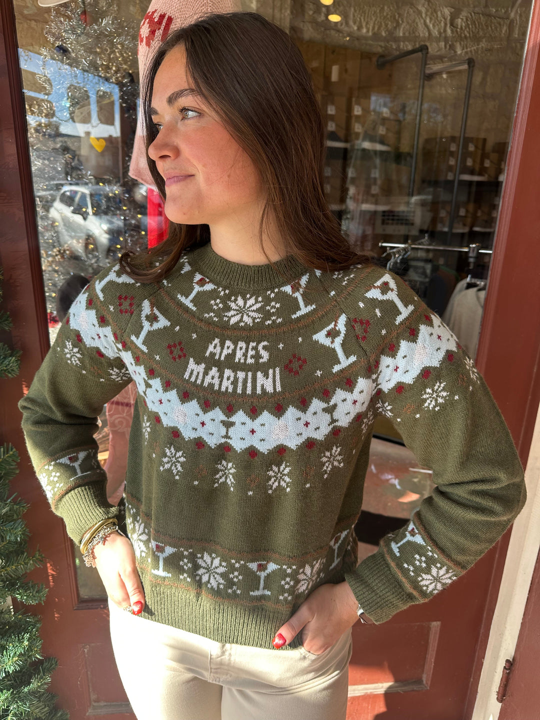 APRES MARTINI ROUND NECK RAGLAN