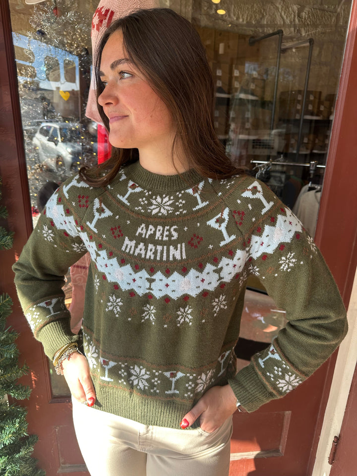 APRES MARTINI ROUND NECK RAGLAN