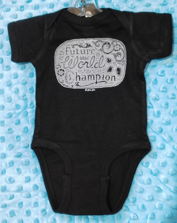 INFANT FUTURE WORLD CHAMPION WESTERN GRAPHIC BODY SUIT