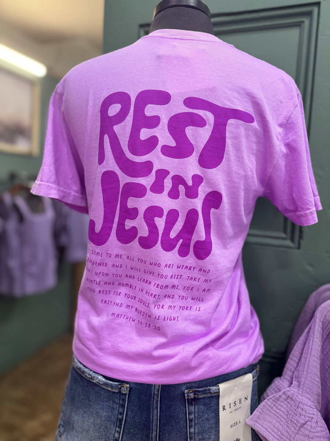 Rest in Jesus Tee