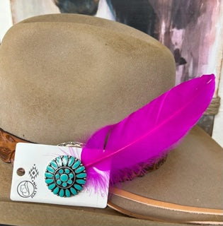 Feather Hat Pin