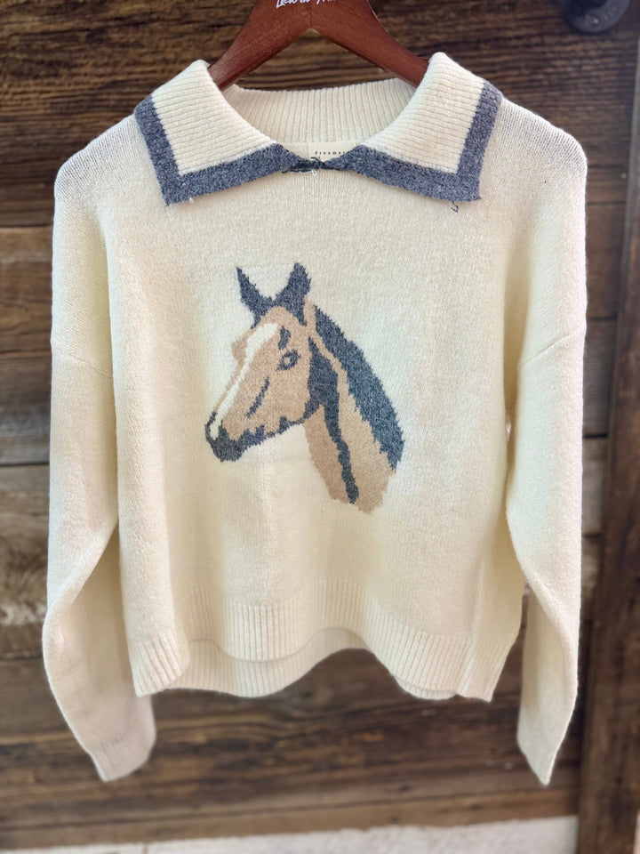 The Filly Heart Sweater