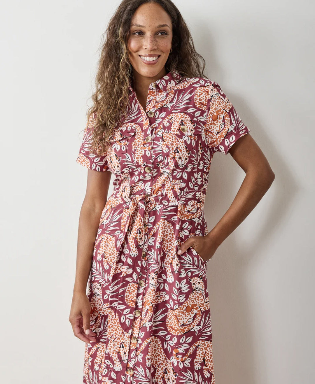 JULIETTE DRESS IN CITY CATS