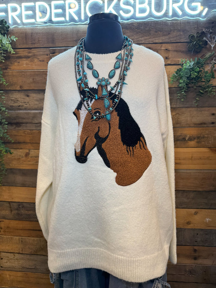 Pony Sweater