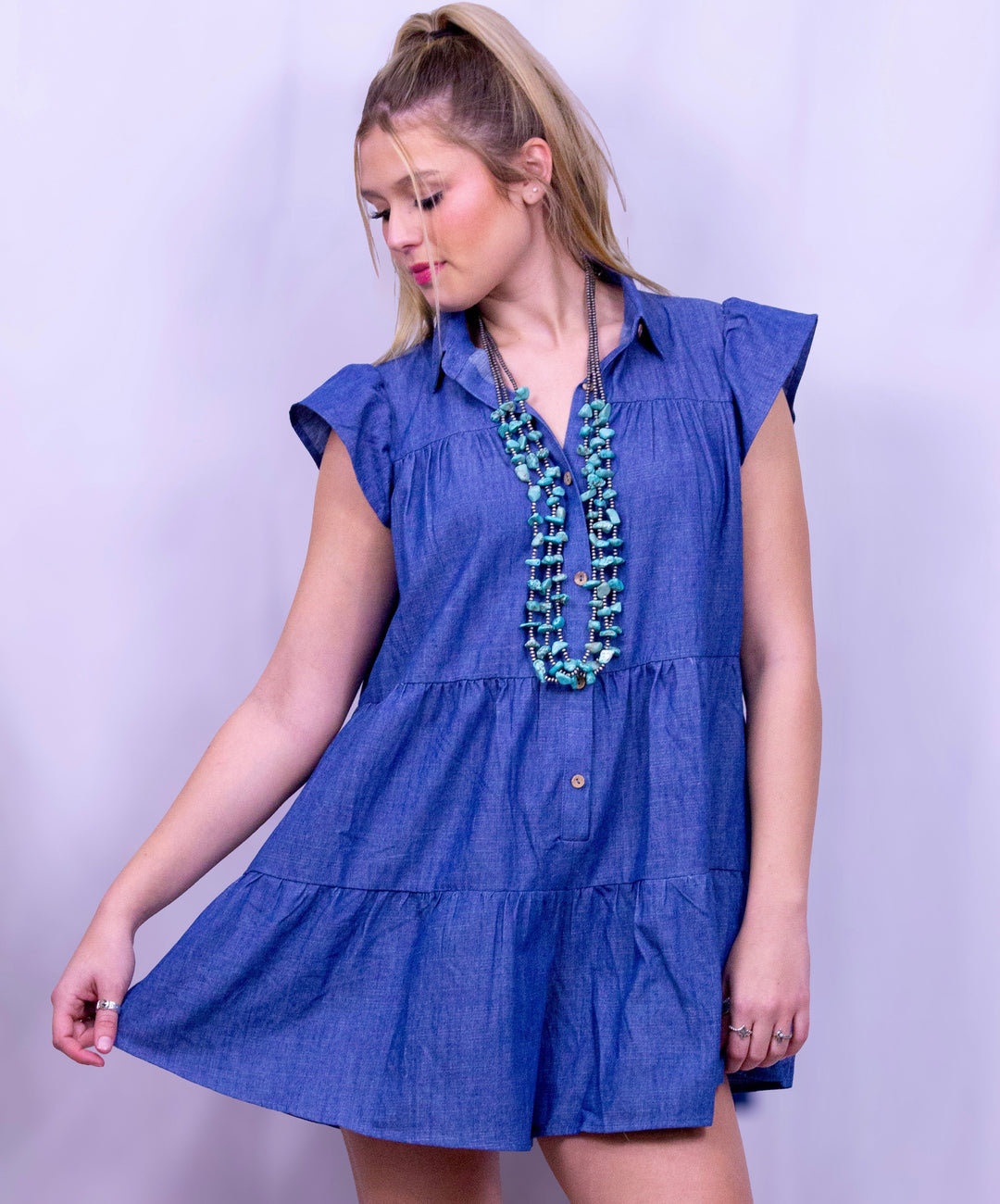 Deluxe Denim Romper