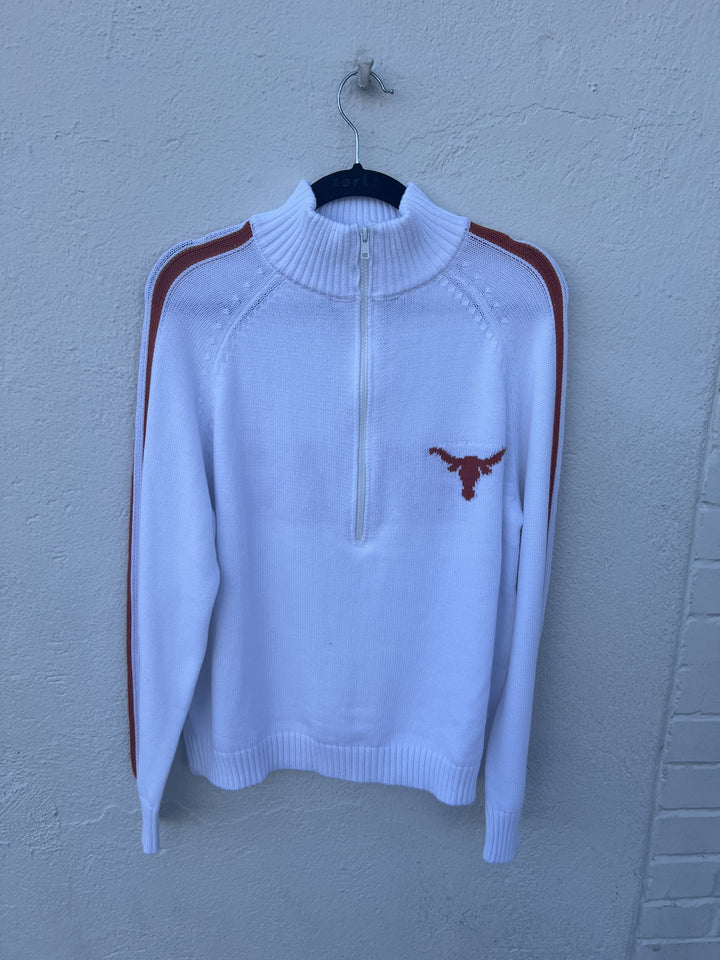 LONGHORNS HALF ZIP