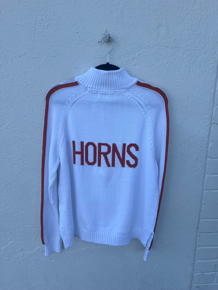 LONGHORNS HALF ZIP