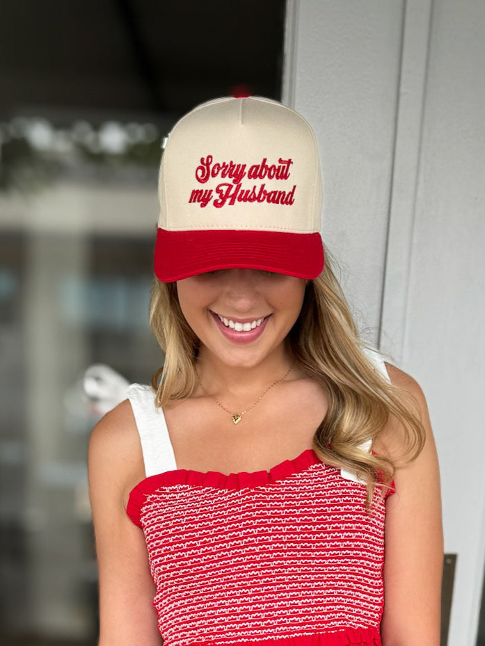Sorry About My Husband Cap