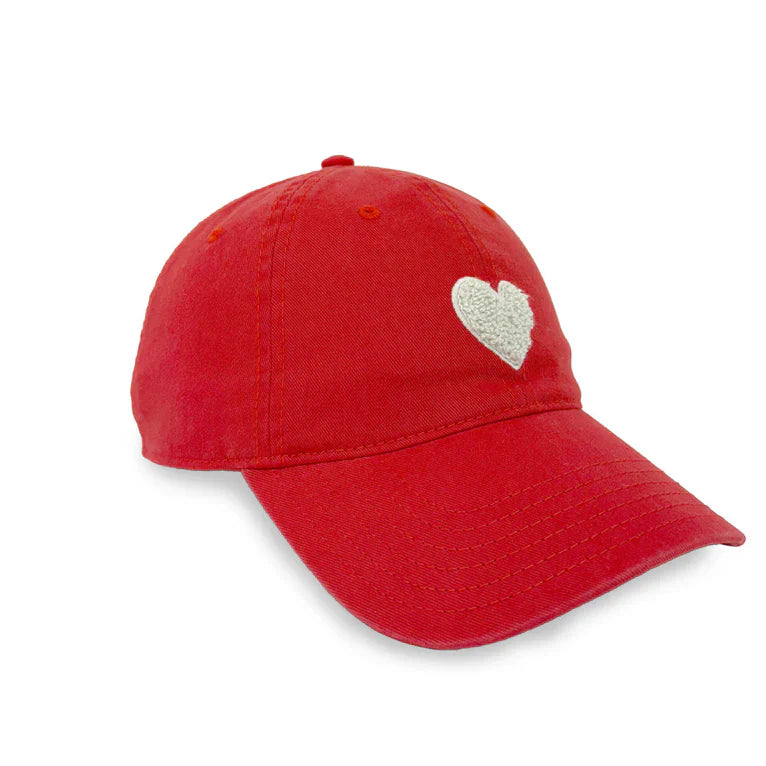 KR IMPERFECT CHENILLE HEART HAT