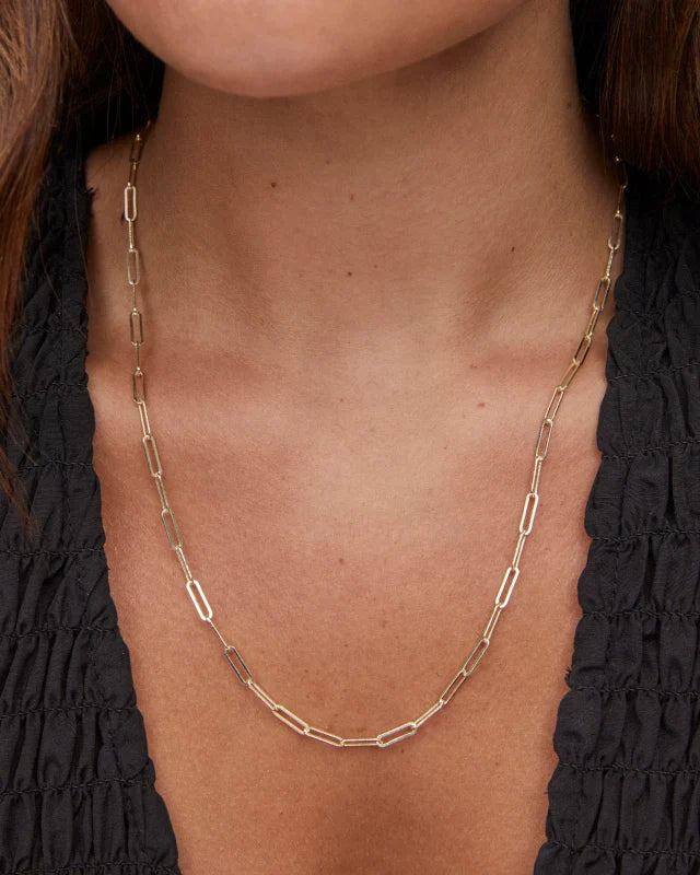 COURTNEY PAPERCLIP NECKLACE