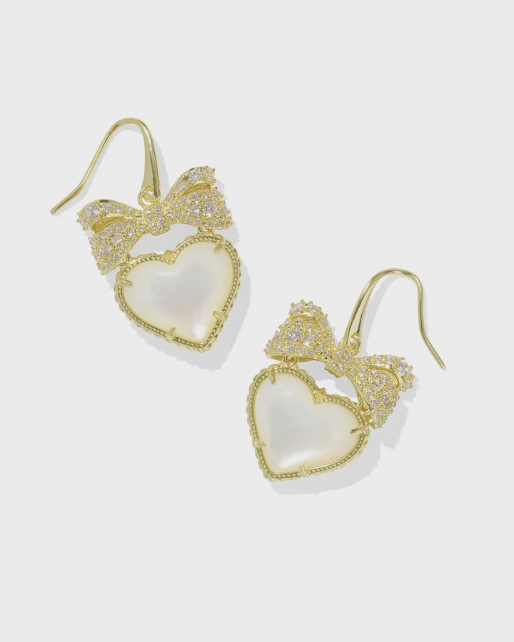 HAISLEY HEART DROP EARRING