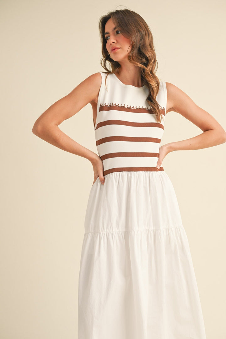 SLEEVLESS TANK DRESS