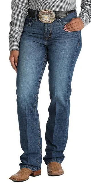 CINCH LADIES EMERSON MEDIUM WASH RELAXED STRAIGHT LEG JEANS