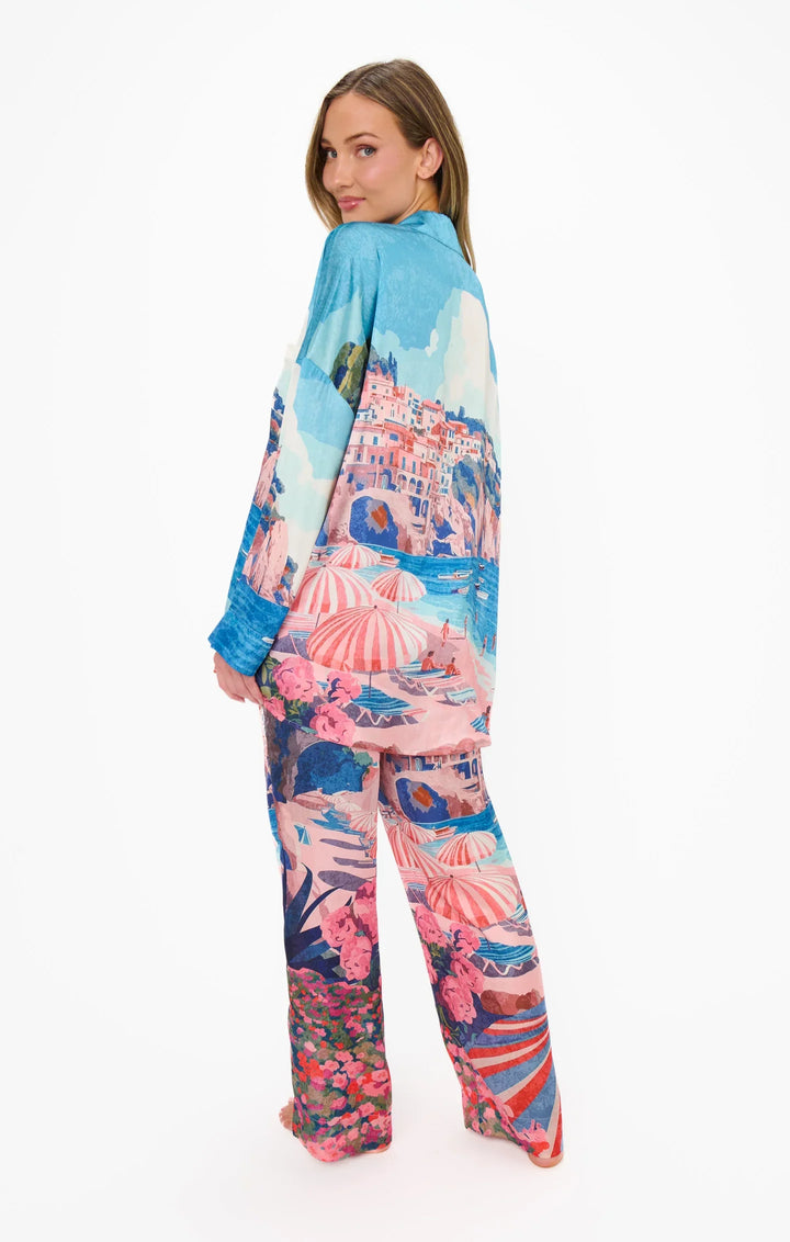 OASIS BEACH CLUB PANT PJ SET