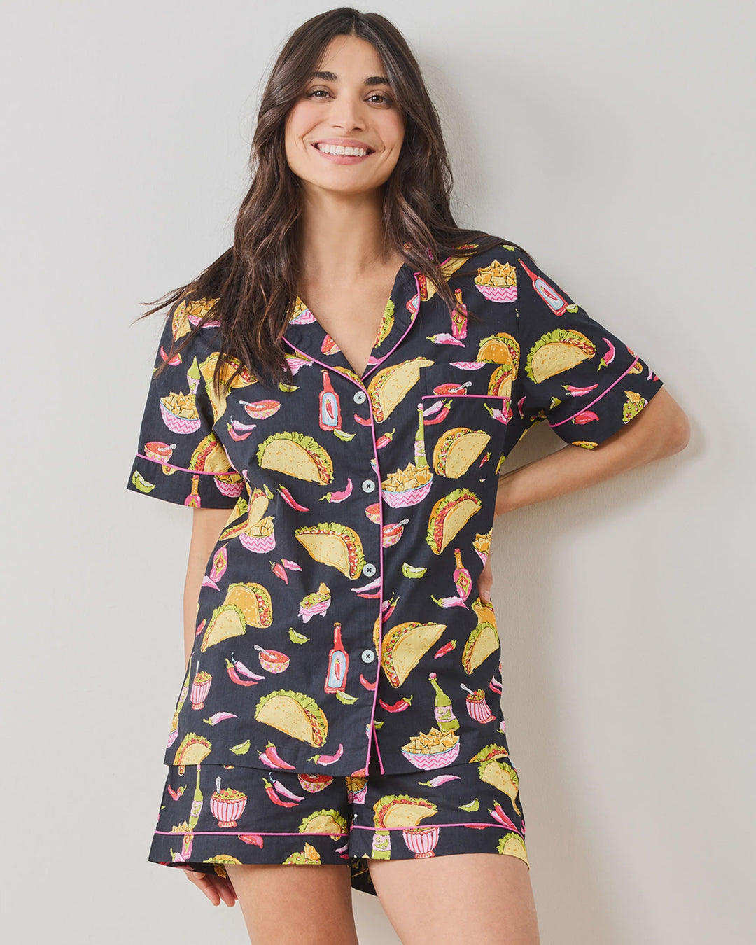 GUAC ON PJ SHORT SET