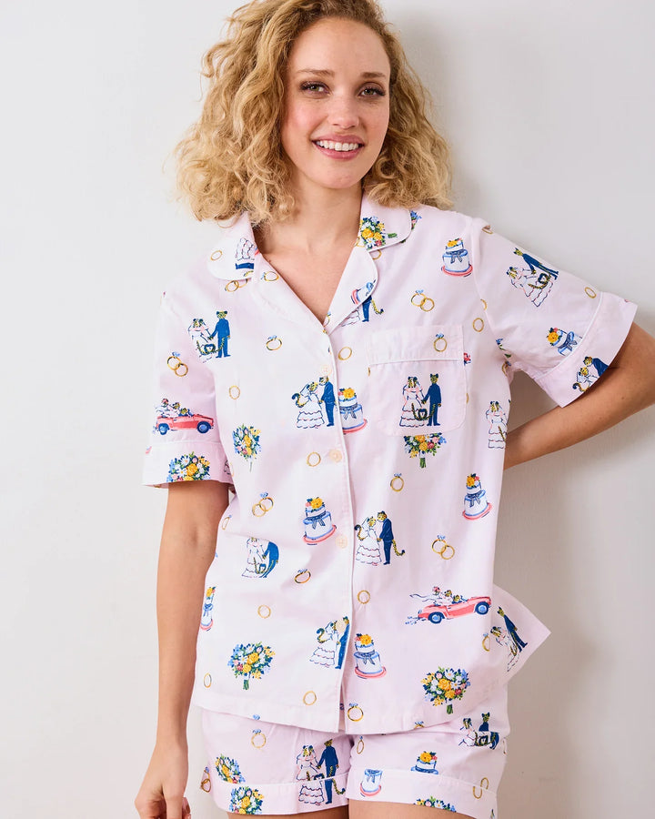 HAPPILY EVER AFTER SHORT PJ SET
