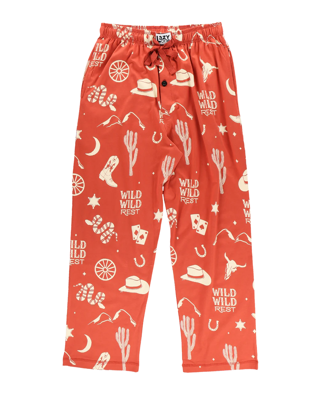 MEN'S WILD WILD REST PJ PANTS ORANGE