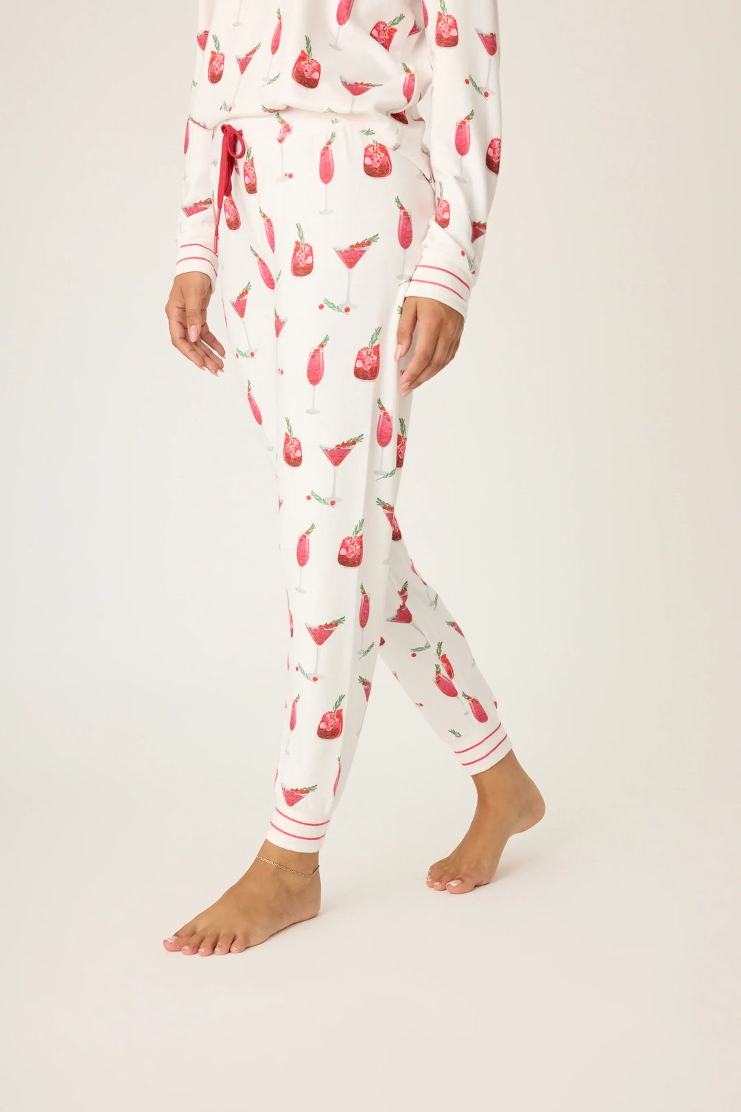 CRANBERRIES & COCKTAILS PJ JOGGER PANT