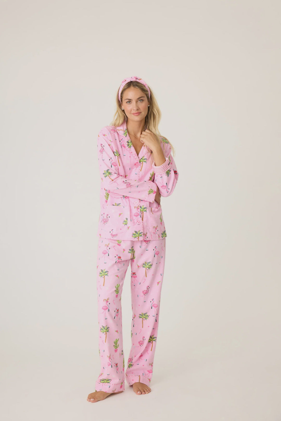 FLAMINGO FLANNEL PJ SET