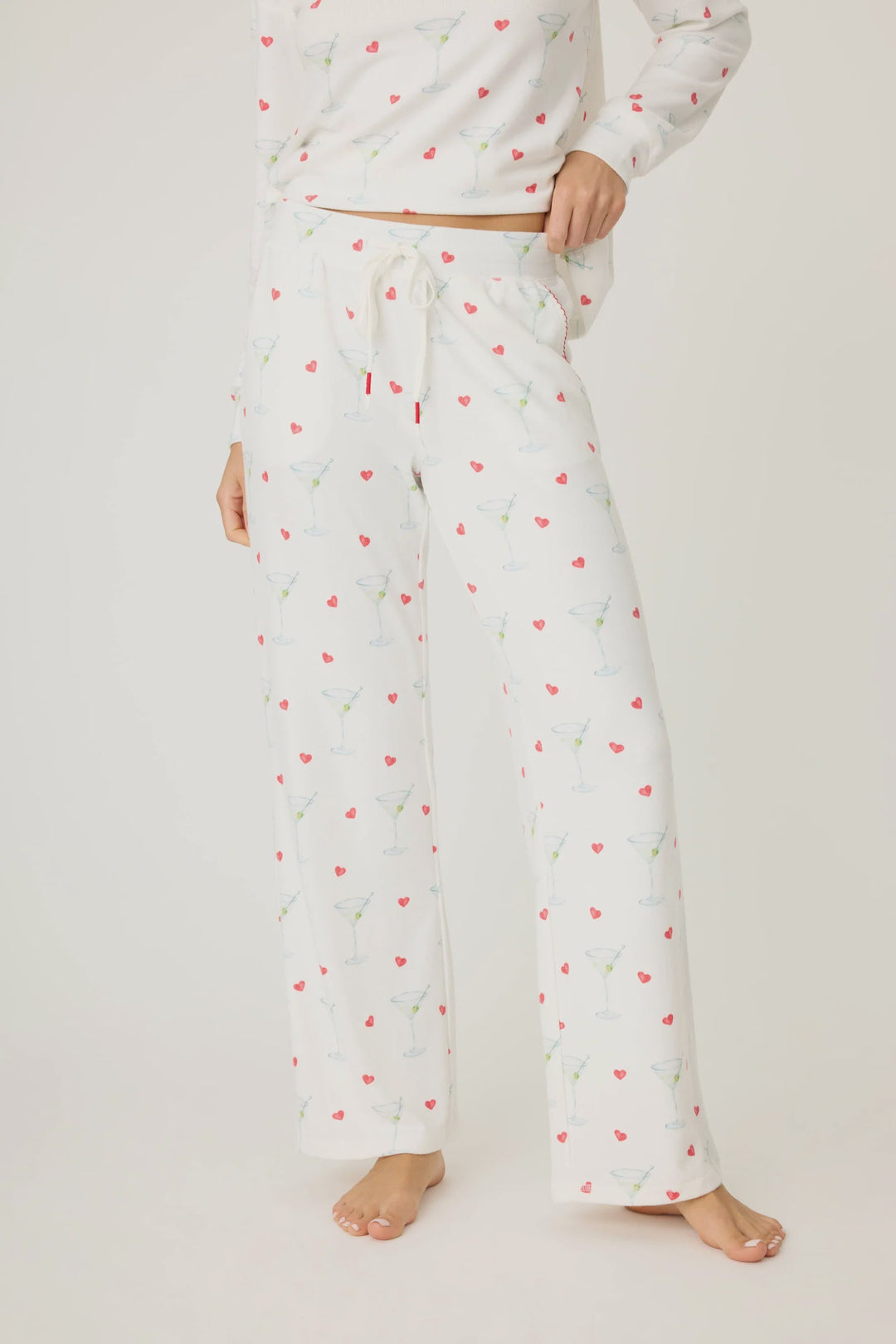 HAPPY HOUR BANDED PJ PANT