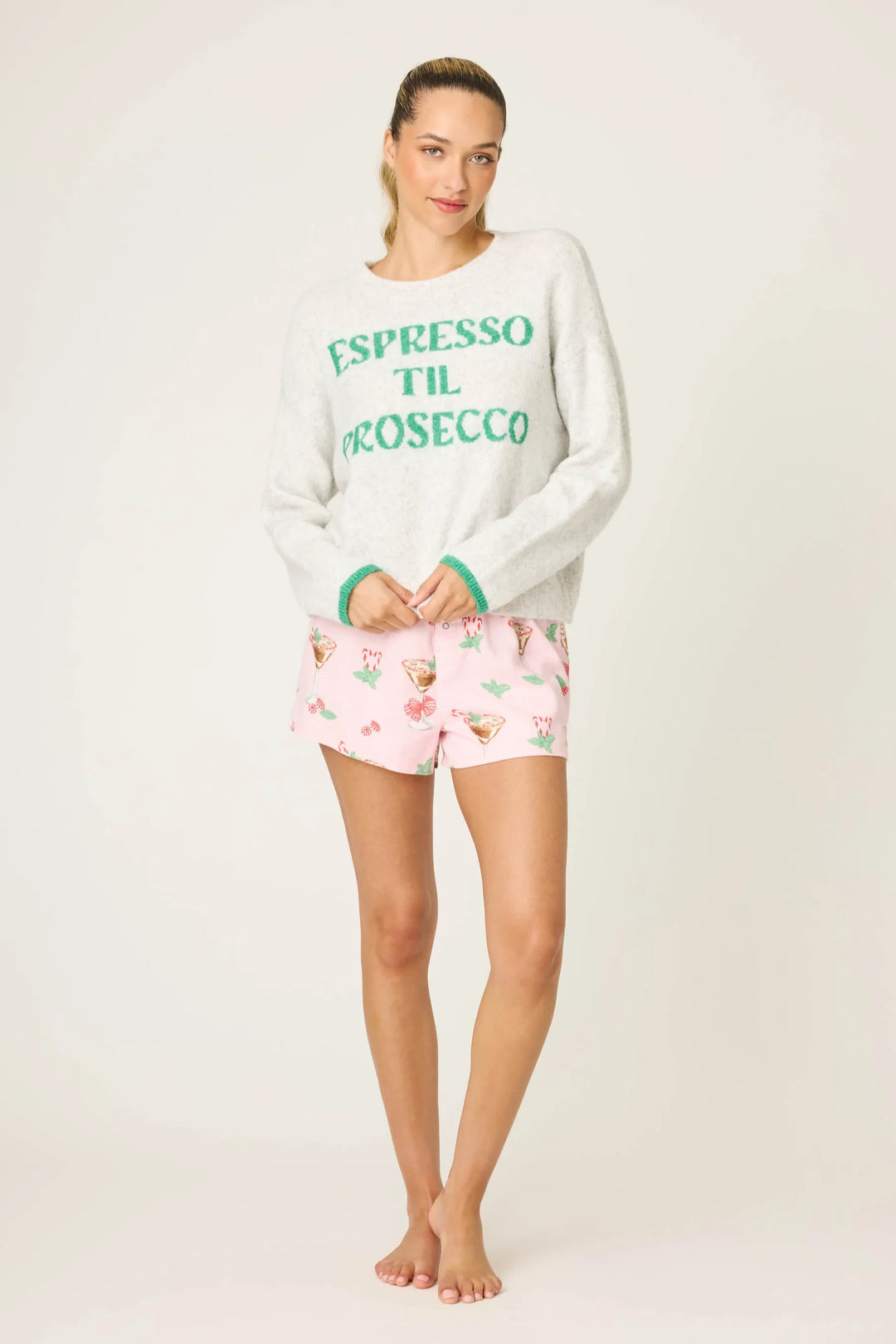ESPRESSO TIL PROSECCO SNUGGLE SWEATER