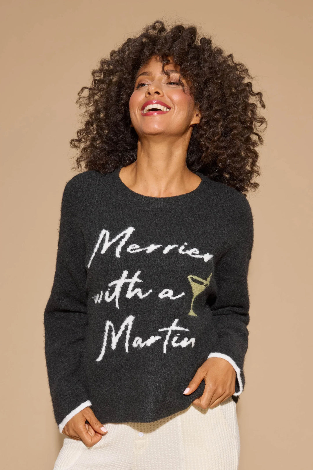 MERRIER W/A MARTINI SNUGGLE SWEATER