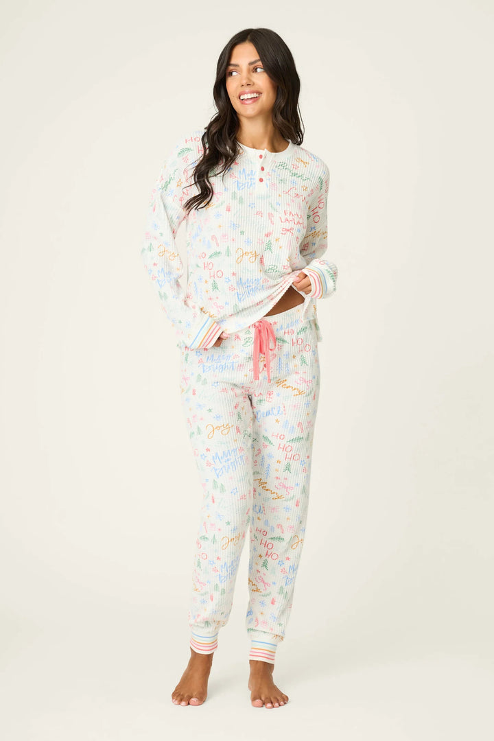 FA LA LA SKI JAMMIE PJ SET