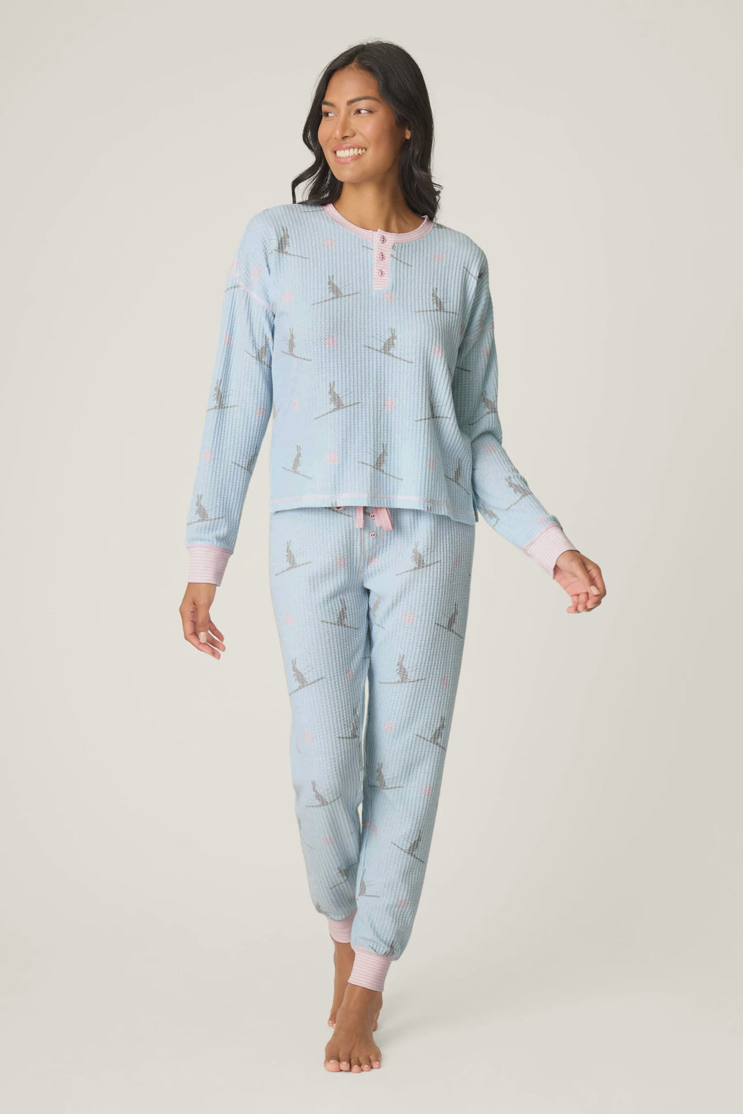 SKI BUNNY SKI JAMMIE PJ SET