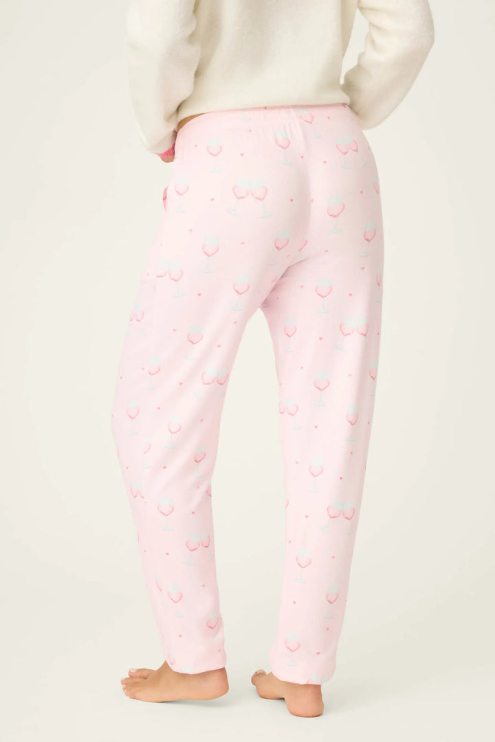 HAPPY HOUR BANDED PJ PANT