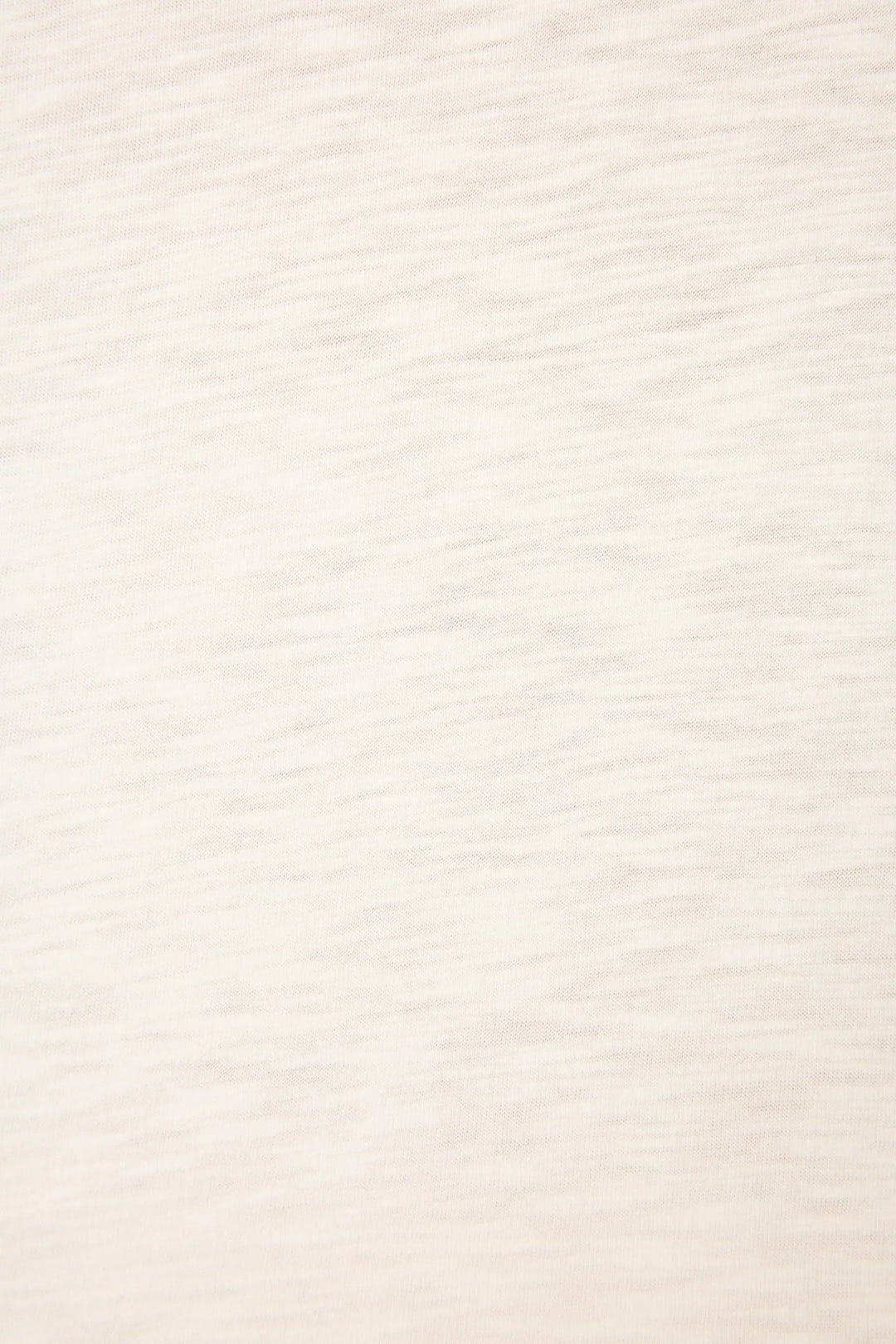 A close-up of the light beige cotton-modal slub jersey on the Zertz PUPCATION PALMS DOG MOM TEE, showing its soft feel and subtle horizontal texture—perfect for a relaxed, comfortable fit.