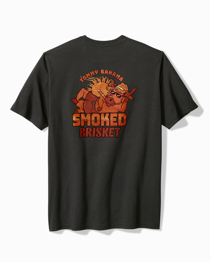 SMOKED BRISKET GRAPHIC POCKET TEE